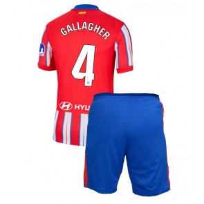 Atletico Madrid Conor Gallagher #4 Hemmakläder Barn 2024-25 Kortärmad (+ Korta byxor)